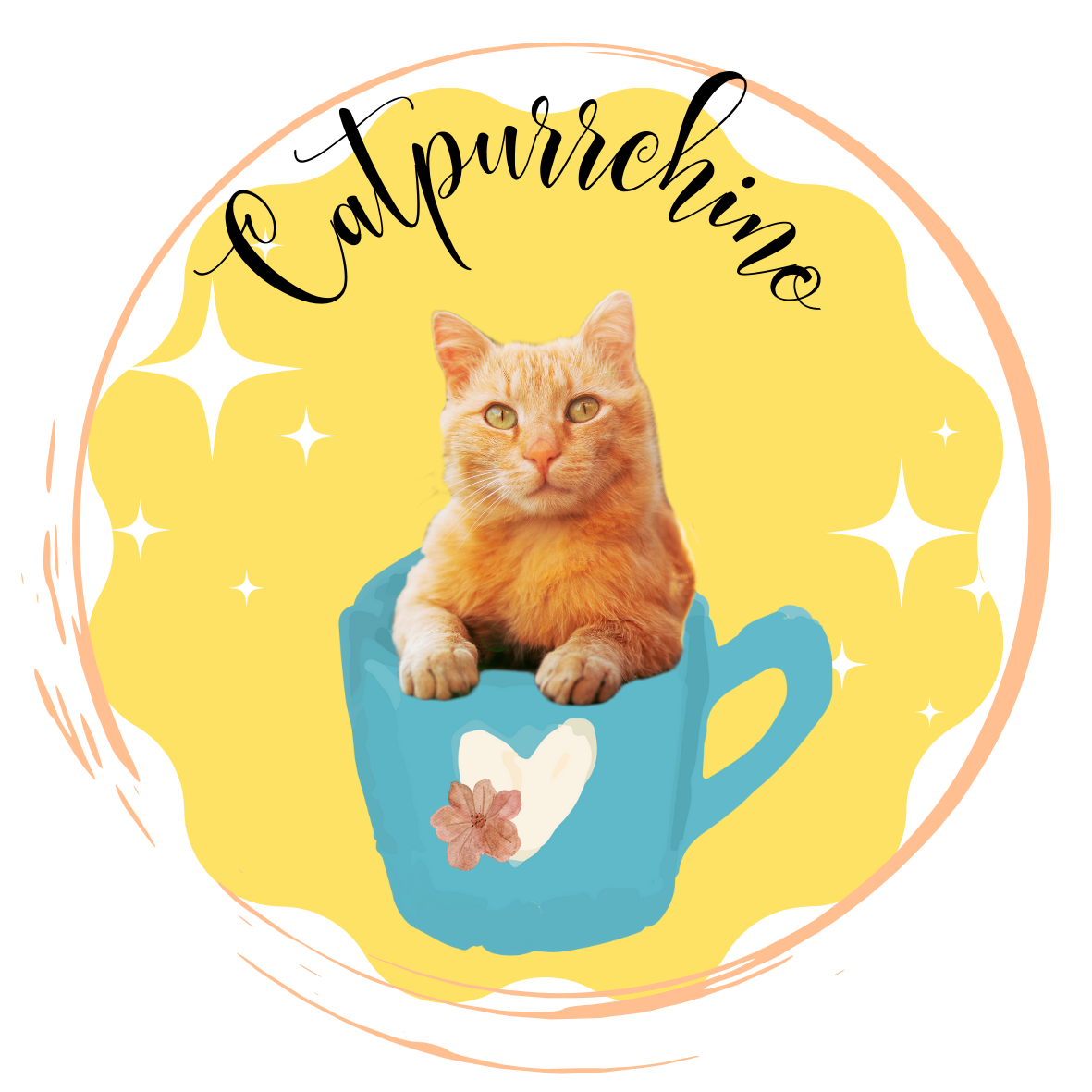 CATpurrchino Sticker