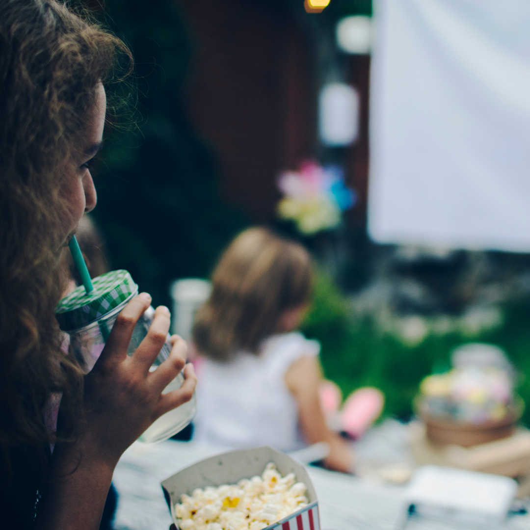 Outdoor Halloween Movie Night