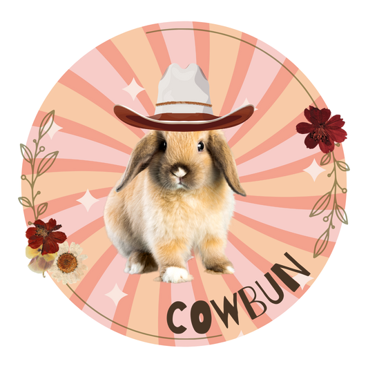 Cowbun Rabbit Sticker